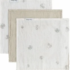 Lot de 3 mini lange Tender Beige-Clover (30 x 30 cm)