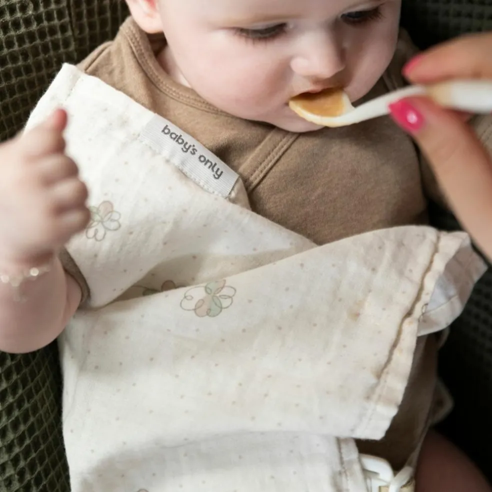 Lot de 3 mini lange Tender Beige-Clover (30 x 30 cm)