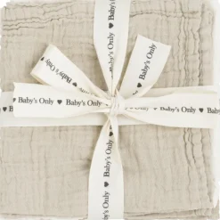 Lot de 3 mini lange Tender Beige-Clover (30 x 30 cm)