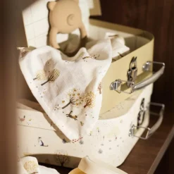 Lot de 3 mini langes en gaze de coton Tiny Park (31 x 31 cm)