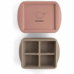 Lot de 2 moules de conservation Rose