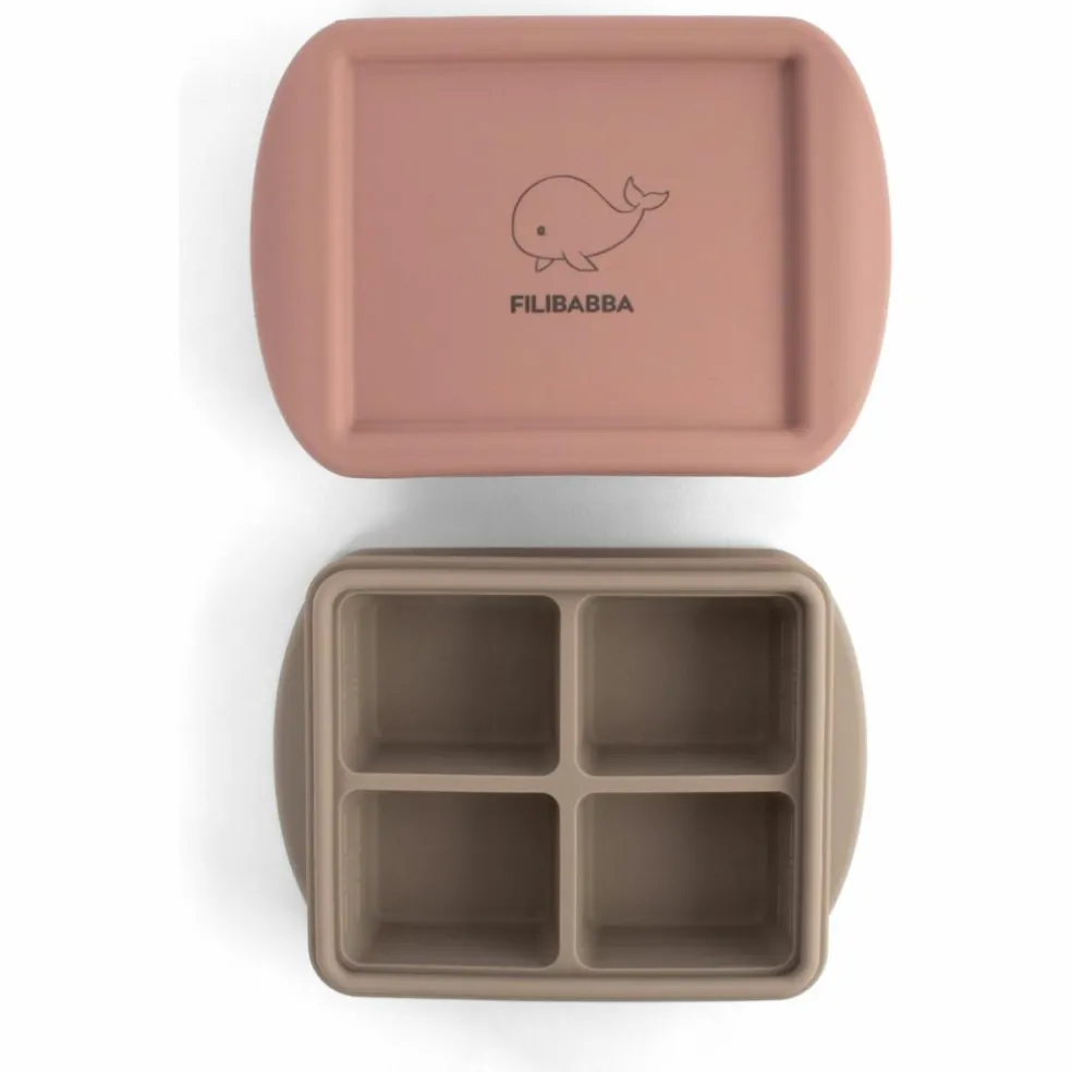 Lot de 2 moules de conservation Rose