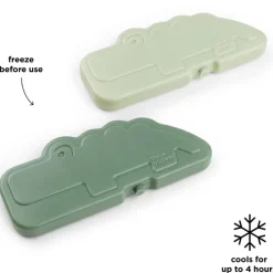 Lot de 2 pains de glace Croco Vert