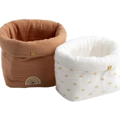 Lot de 2 paniers de rangement Sunlight