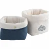 Lot de 2 paniers de rangement Petit Nuage