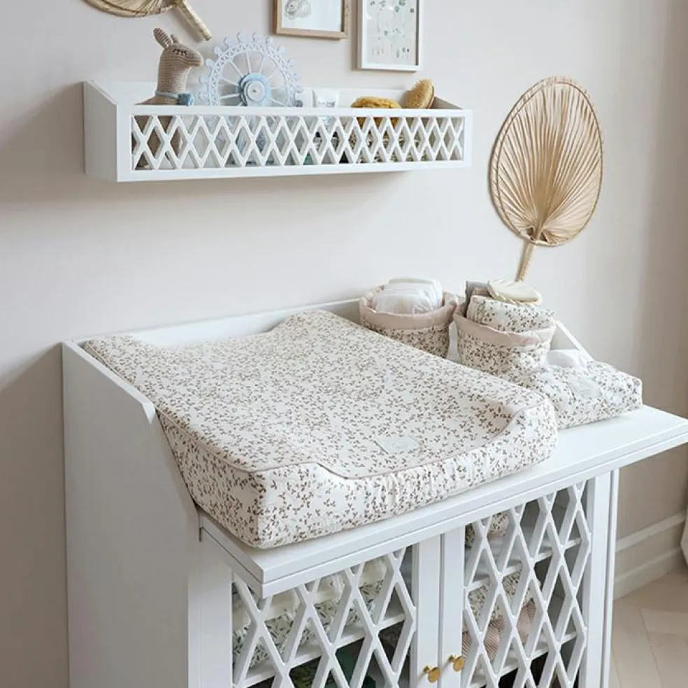 Lot de 2 paniers de toilette Lierre - Amande