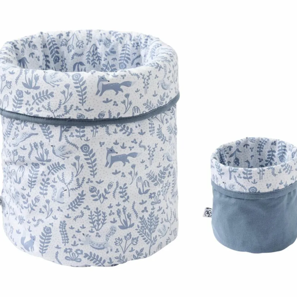 Lot de 2 paniers de toilette Forêt enchantée