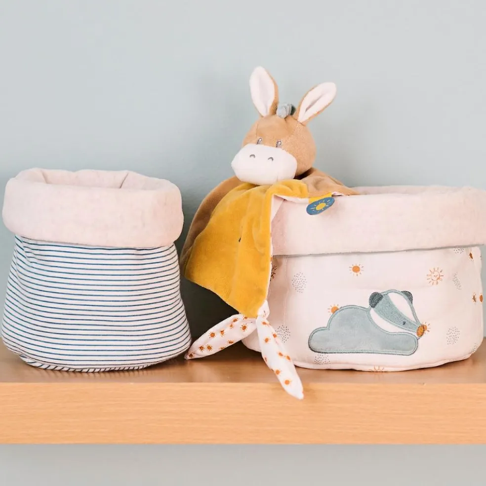 Lot de 2 panières de rangement Felix et Léo