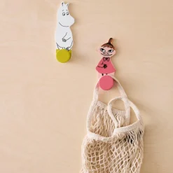 Lot de 2 patères murales Little My Moomin