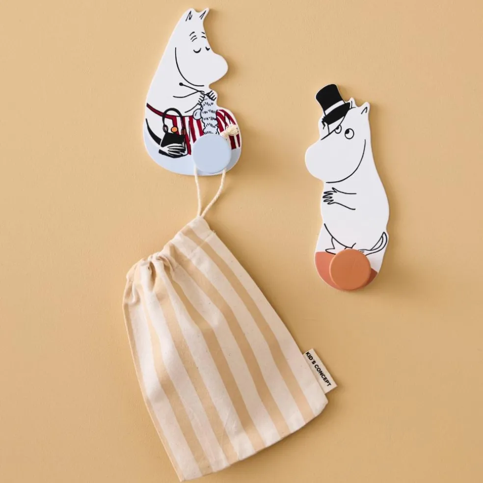 Lot de 2 patères murales Moominmamma Moomin
