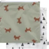 Lot de 2 Pochettes à goûter Little Forest Renard