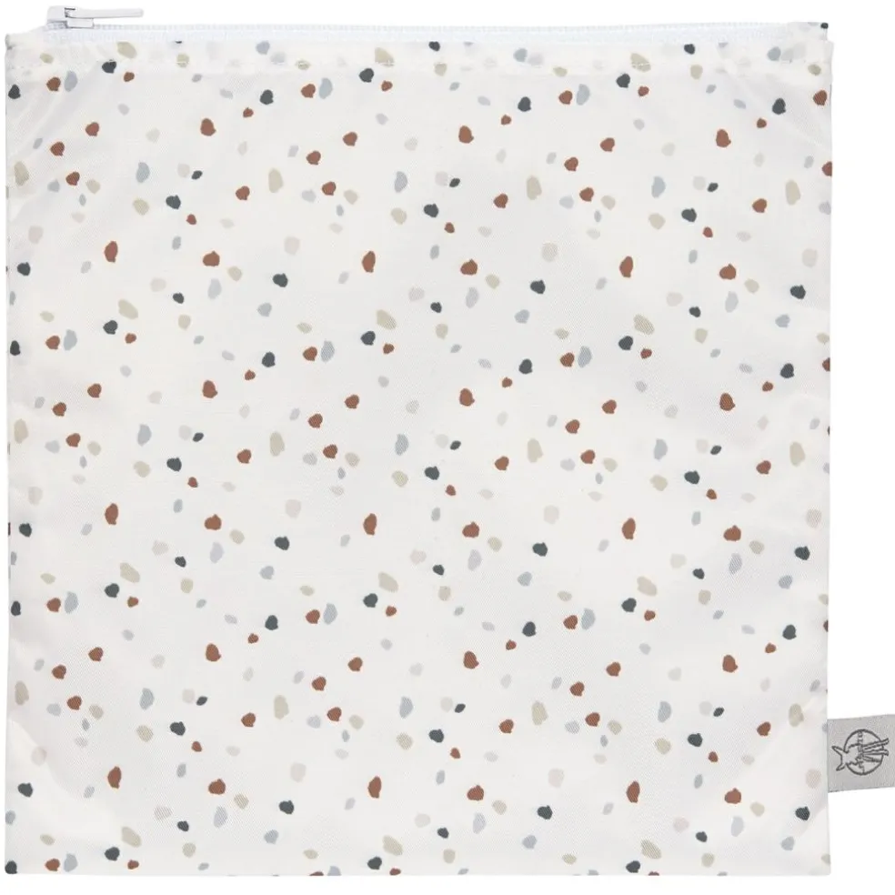 Lot de 2 pochettes à goûter Tiny Farmer pois et mouton