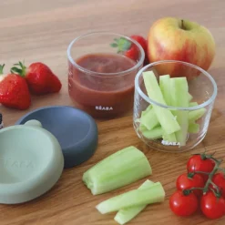 Lot de 2 portions verre 150 ml Mineral-Sage green