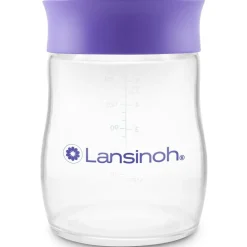 Lot de 4 pots de conservation du lait maternel