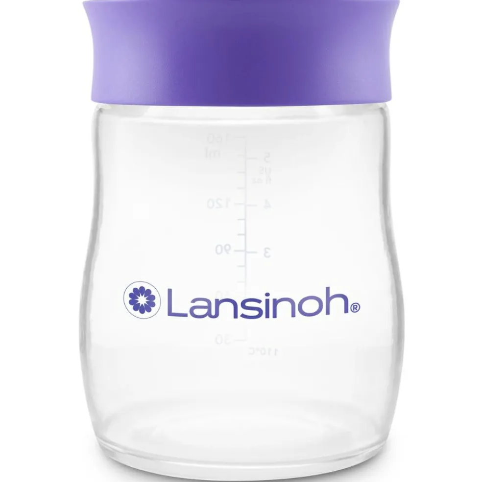 Lot de 4 pots de conservation du lait maternel