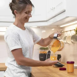 Lot de 8 pots de conservation en verre Babybols + livret de recettes