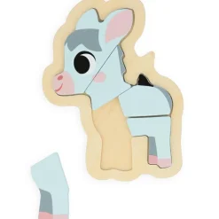 Lot de 4 puzzles évolutifs Ferme (14 pièces)