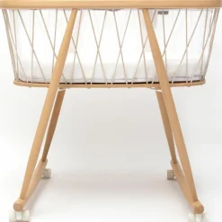 Lot de 4 roues pour berceau Kumi