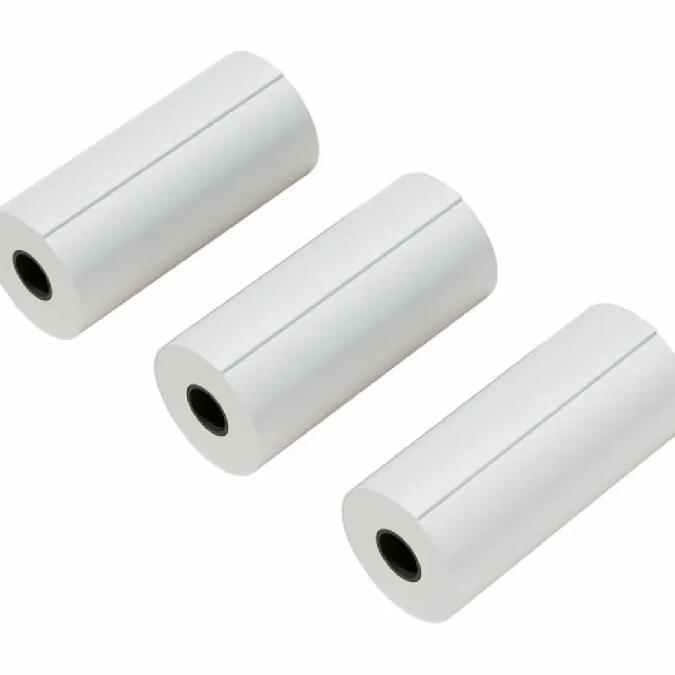 Lot de 3 rouleaux de papiers autocollants pour impressions