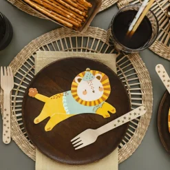 Lot de 20 serviettes lion