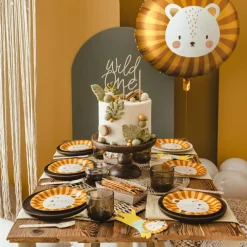 Lot de 20 serviettes lion