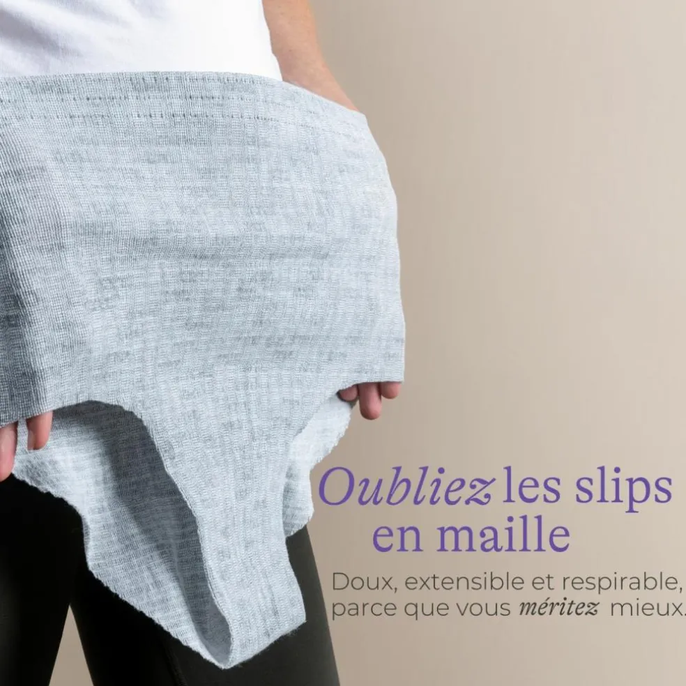 Lot de 4 slips filets de maternité lavables