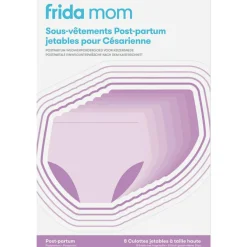 Lot de 8 sous-vêtements post-partum jetables pour césarienne