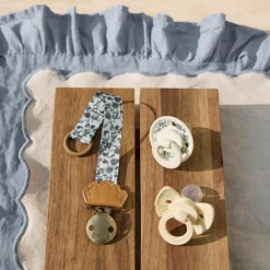 Lot de 2 sucettes Binky Garden Leo Toile (3 mois et +)