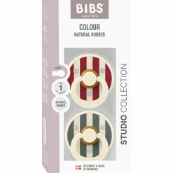 Lot de 2 sucettes en latex Colour Studio Pin (0-6 mois)