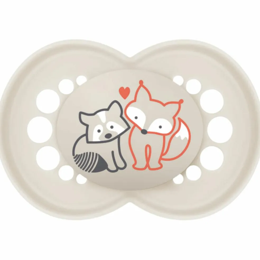 Lot de 3 sucettes Original Bleu en silicone (18 mois et +)