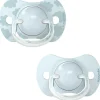 Lot de 2 sucettes symétriques SX PRO 0-6mois Dreams bleu