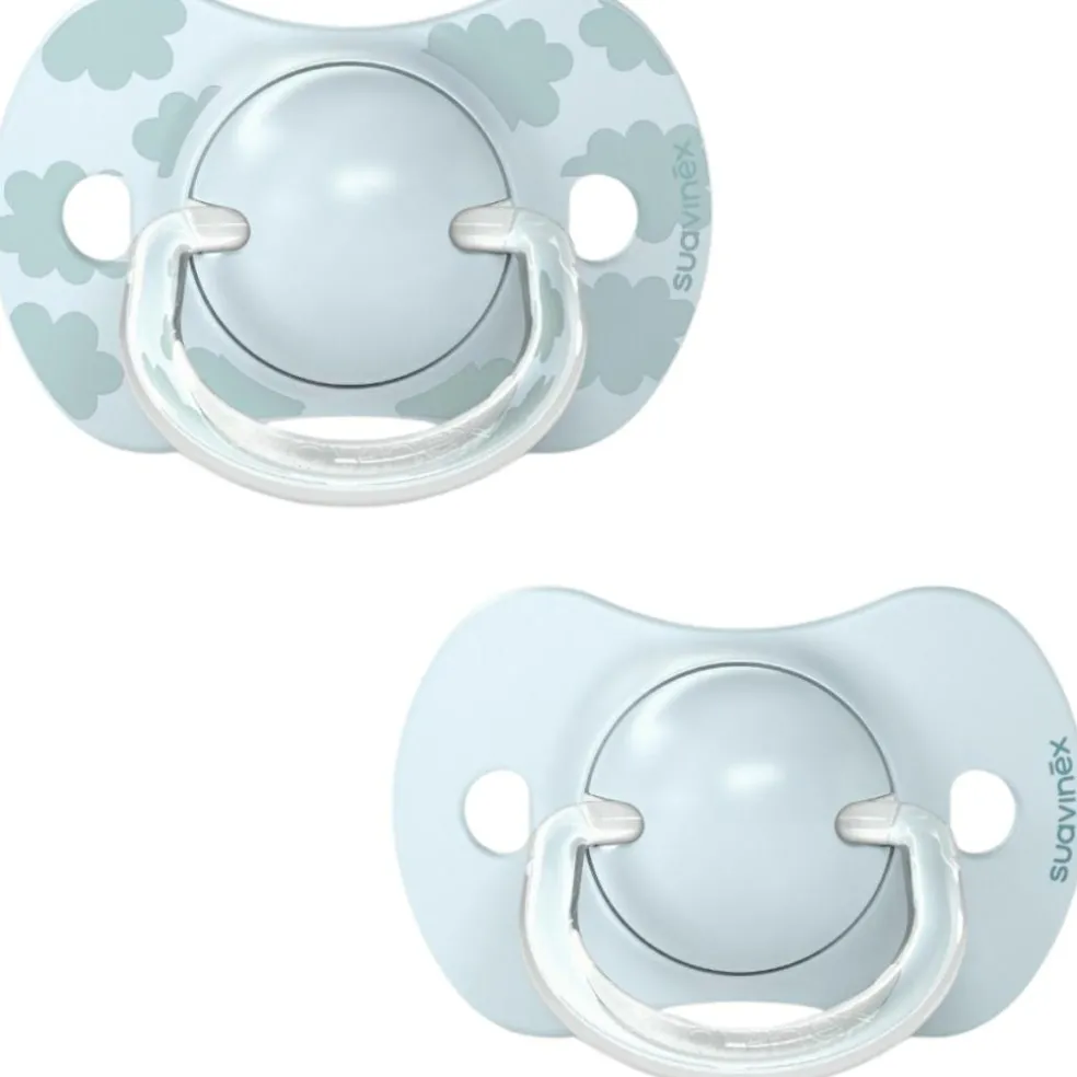 Lot de 2 sucettes symétriques SX PRO 0-6mois Dreams bleu