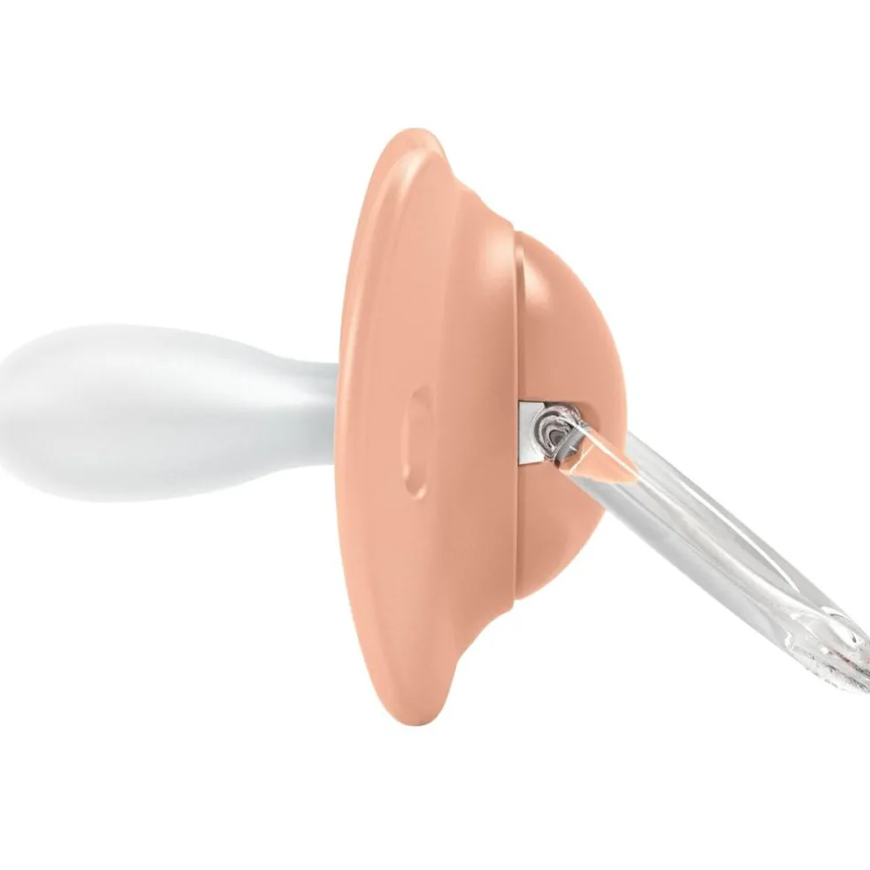 Lot de 2 sucettes symétriques SX PRO 18 mois et + Dreams rose