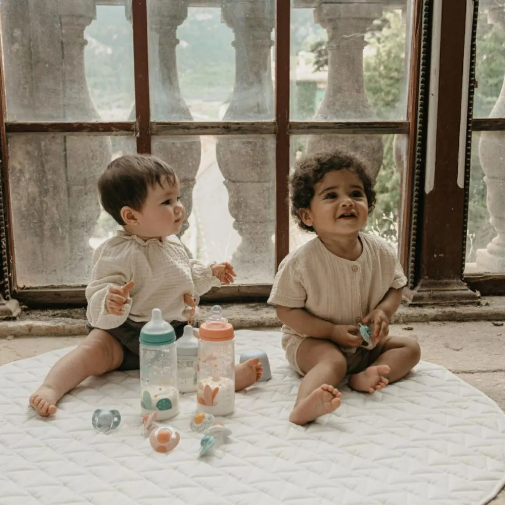 Lot de 2 sucettes symétriques SX PRO 18 mois et + Dreams rose