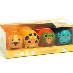 Lot de 4 tampons Animaux de la savane