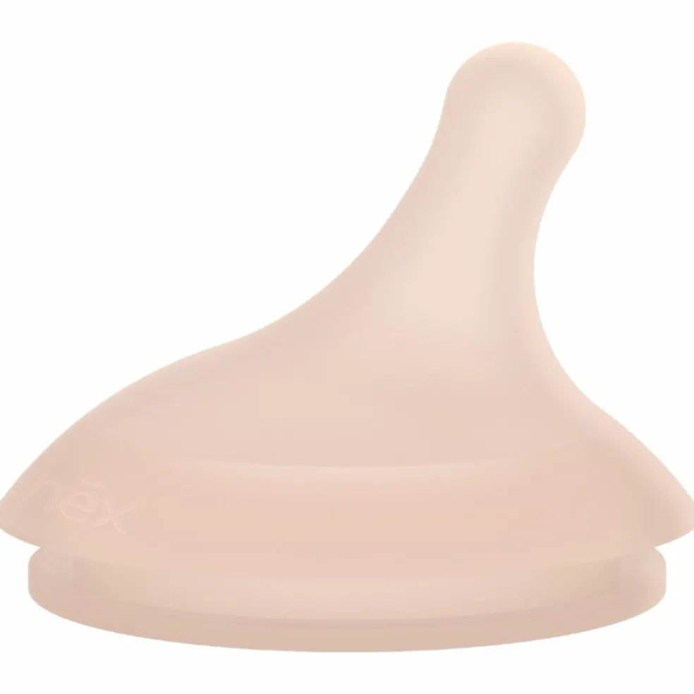 Lot de 2 tétines anti-colique pour biberon Zerø.Zerø Débit Rapide - L Medium