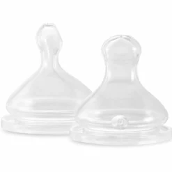 Lot de 2 tétines en silicone débit XS Extra lent