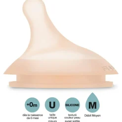 Lot de 2 tétines M Zerø.Zerø (0m+)