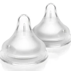 Lot de 2 tétines Natural Wave® spécial allaitement débit très lent
