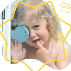 Lot de jouets de bain : livre de bain + stickers (20 pièces)