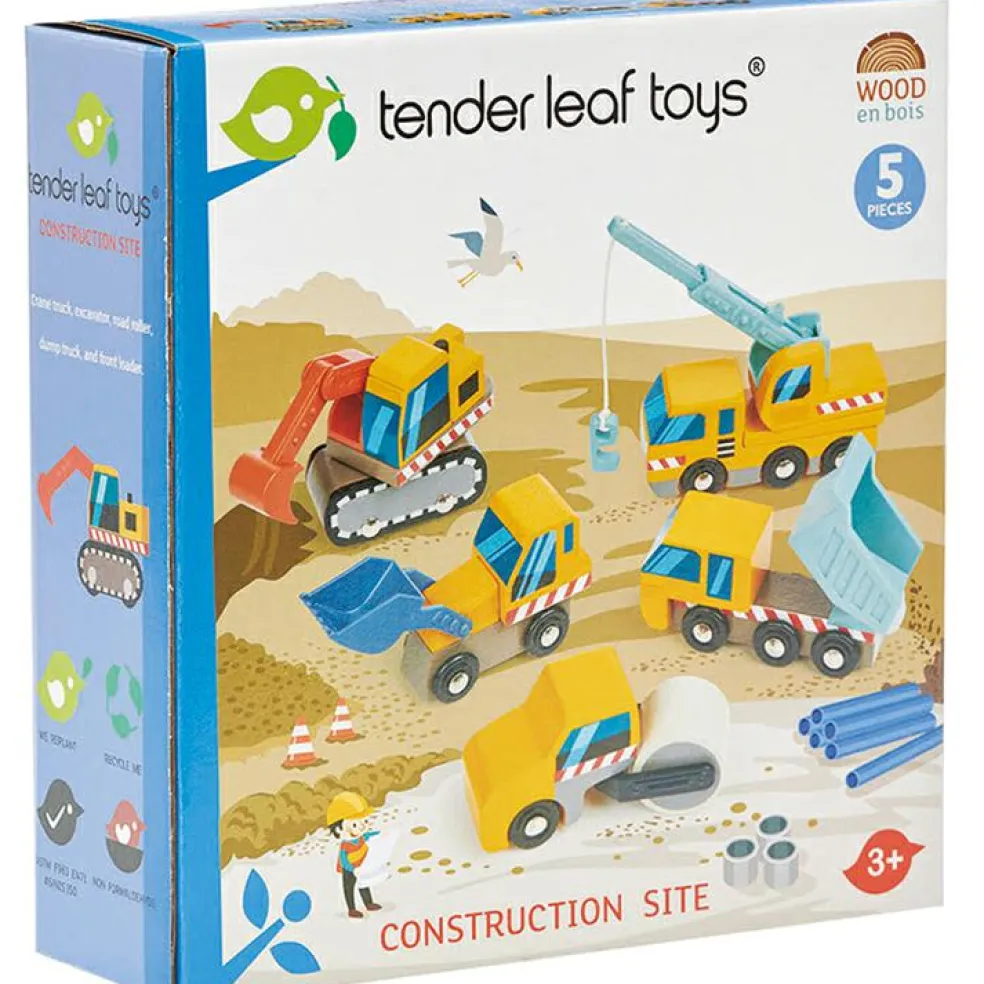 Lot d'engins de construction