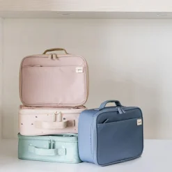 Lunch bag en tissu recyclé Bleu