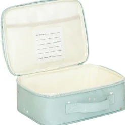 Lunch bag en tissu recyclé Terrazzo vert