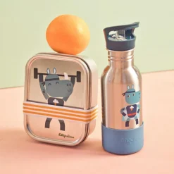 Lunch box en inox Super Marius