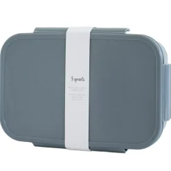 Lunch box en plastique recyclé Bleue