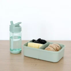 Lunch box en plastique recyclé Verte
