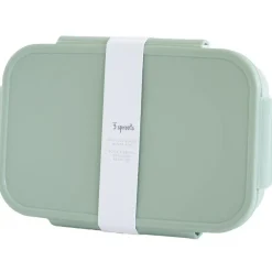 Lunch box en plastique recyclé Verte