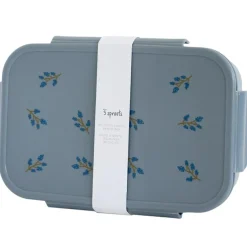 Lunch box en plastique recyclé Bleue-Myrtille