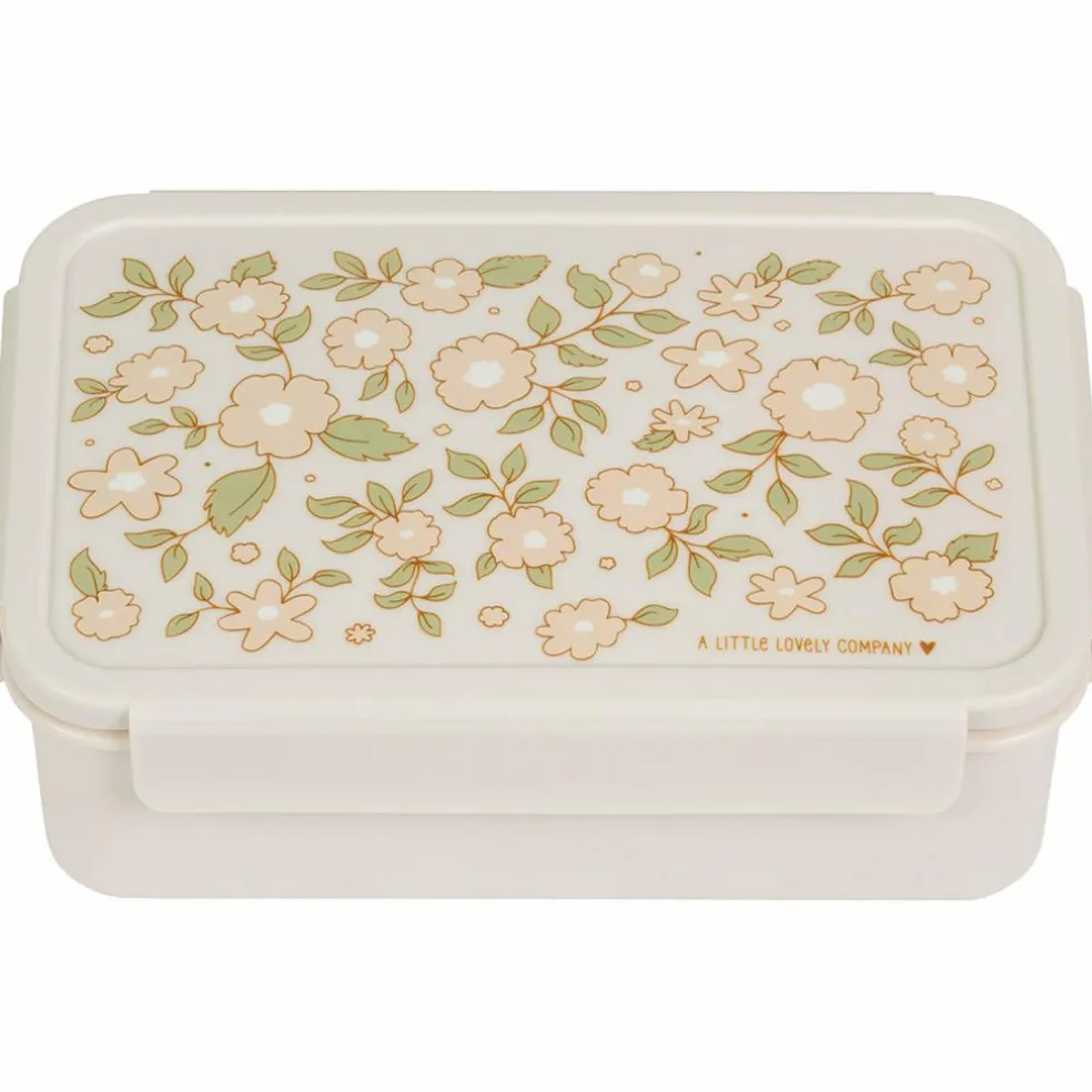 Lunch box Fleurs Rose