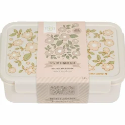 Lunch box Fleurs Rose